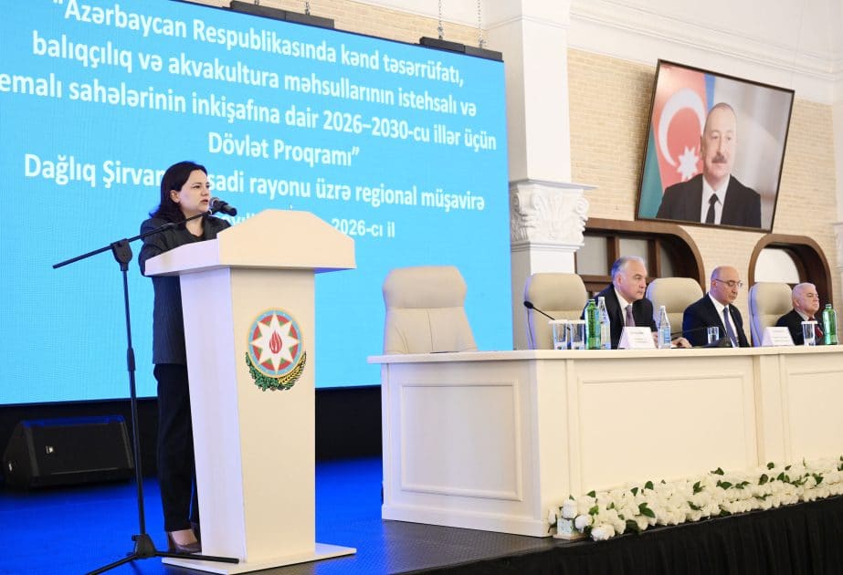 Müasir suvarma sistemləri quraşdırılmış sahələrin 2030-cu ilədək 300 min hektara çatdırılması proqnozlaşdırılır
