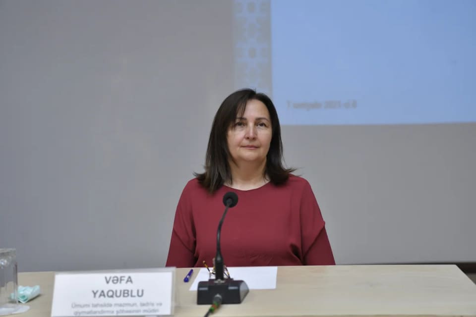 Vəfa Yaqublu: "Müsahibədə müəllimlərin təkcə bilikləri qiymətləndirilmir"