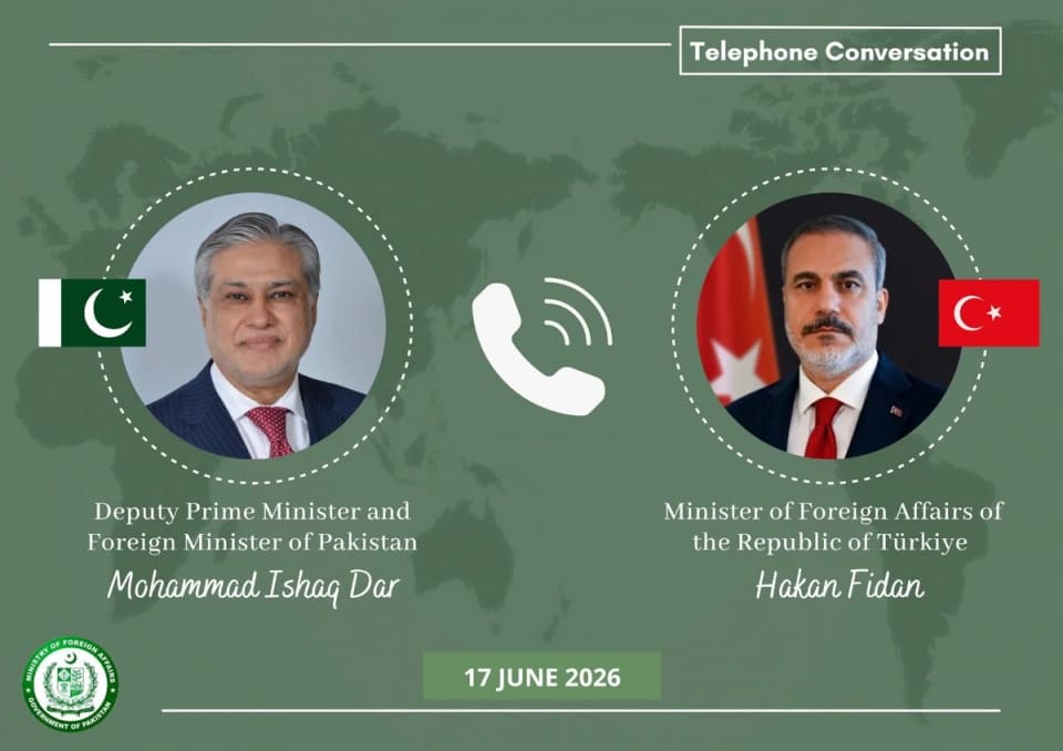 Hakan Fidan və İshaq Dar arasında telefon danışığı olub