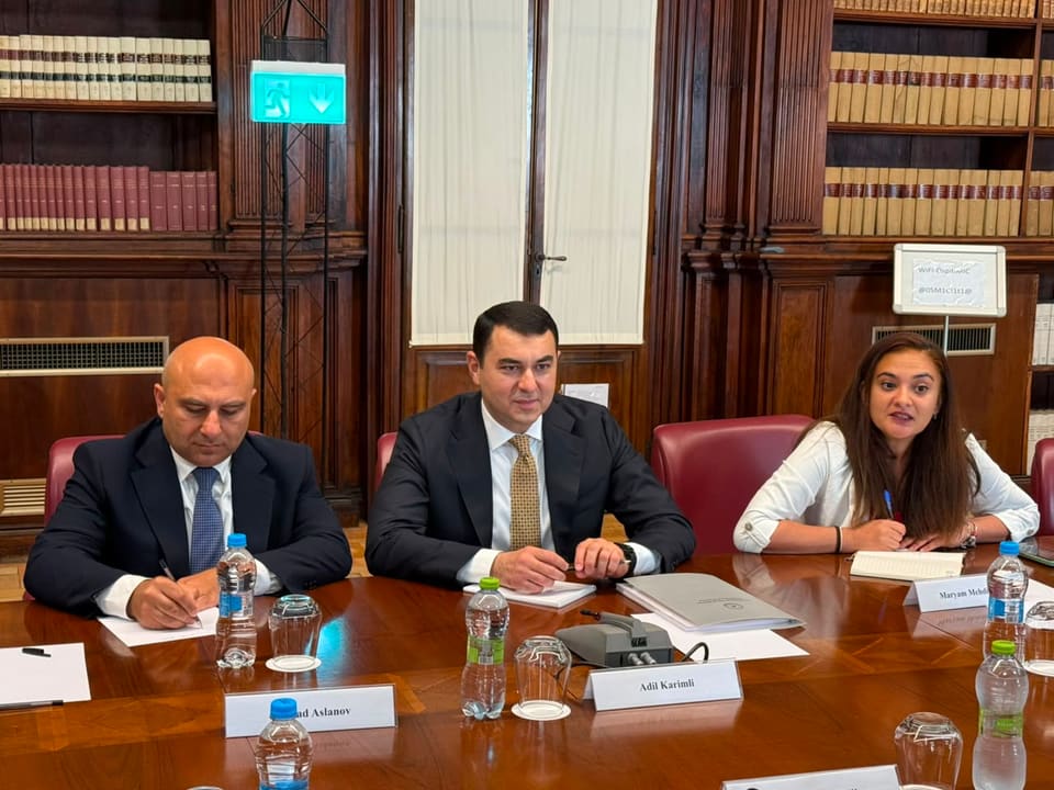 Azərbaycan və İtaliya arasında mədəni əməkdaşlığın yeni istiqamətləri müzakirə olunub