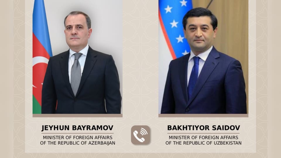 Ceyhun Bayramov və Bəxtiyor Səidov Bakı və Daşkəndin strateji tərəfdaşlığını müzakirə ediblər