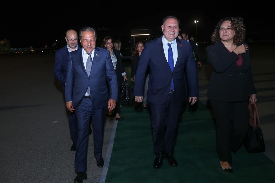 Ziya Öztürkler Azərbaycana işgüzar səfərə gəlib
