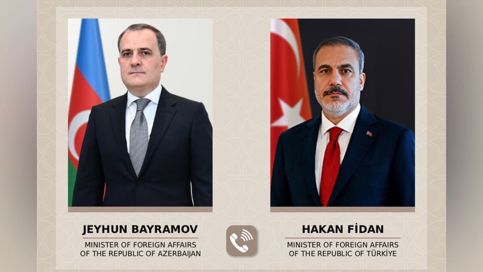 Ceyhun Bayramov ilə Hakan Fidan arasında telefon danışığı olub