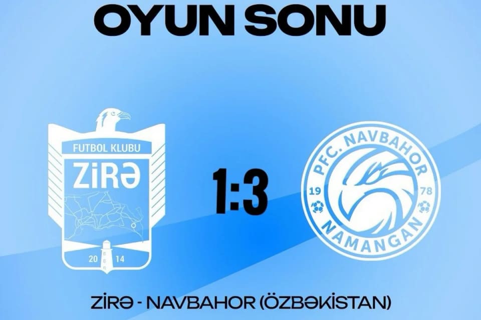 "Zirə" yoxlama oyununda məğlub oldu