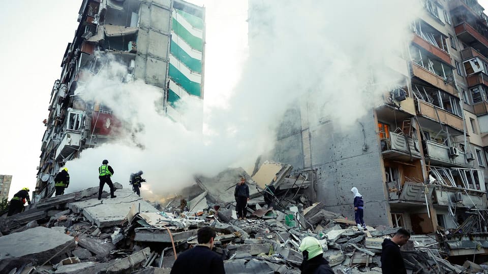 Rusiya Dneprə ballistik raketlə zərbə endirib, 4 nəfər ölüb