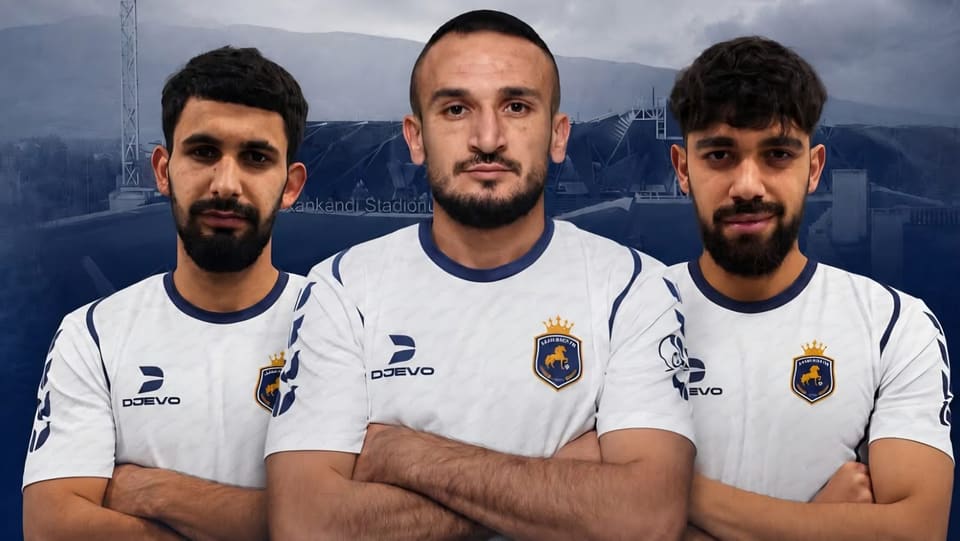 "Xankəndi" FK üç futbolçusu ilə vidalaşdı