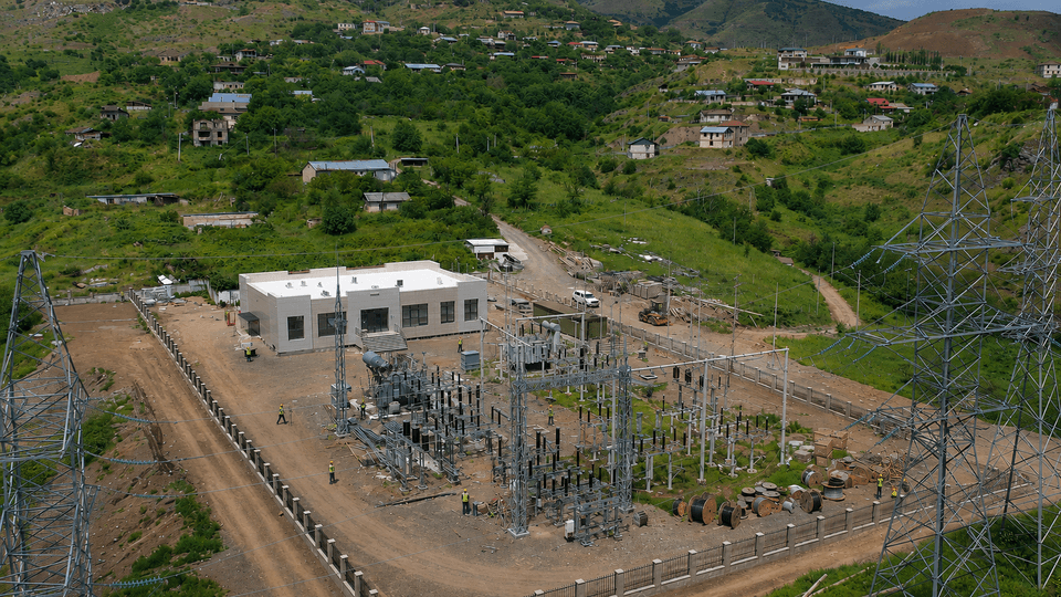 Xankəndi və Ağdərədə 110 kV-luq yarımstansiyalar inşa edilir