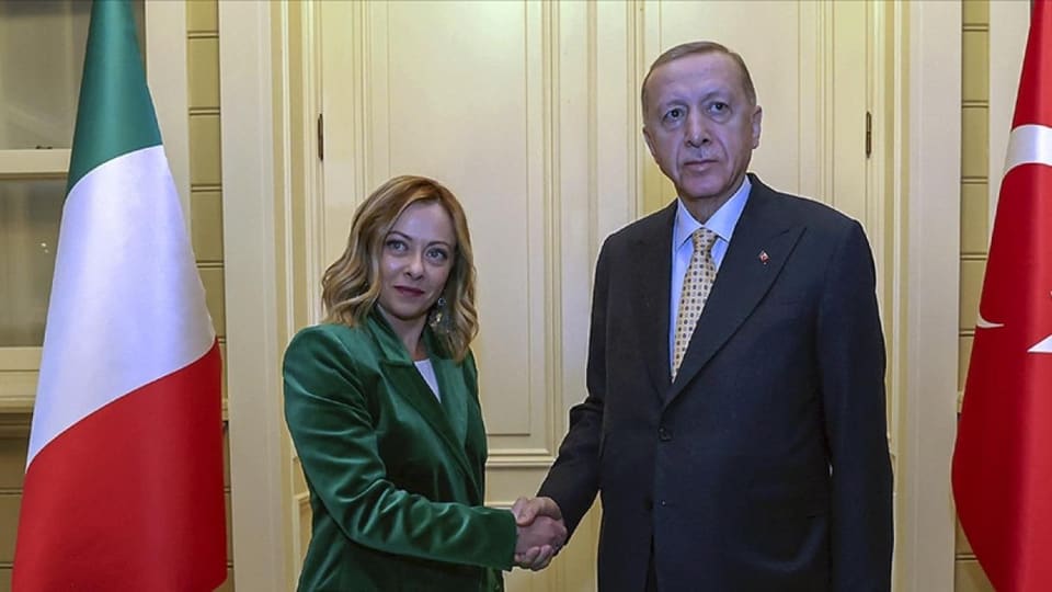  Ərdoğan və Meloni Türkiyə-İtaliya münasibətlərini müzakirə ediblər
