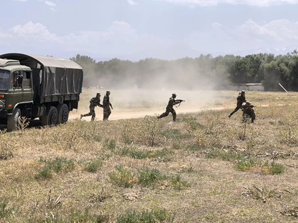 Türkiyə və Qırğızıstan hərbçilərinin birgə təlimi keçirilib
