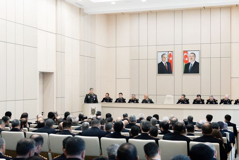 Daxili İşlər Nazirliyində 6 ayın yekunları müzakirə olunub