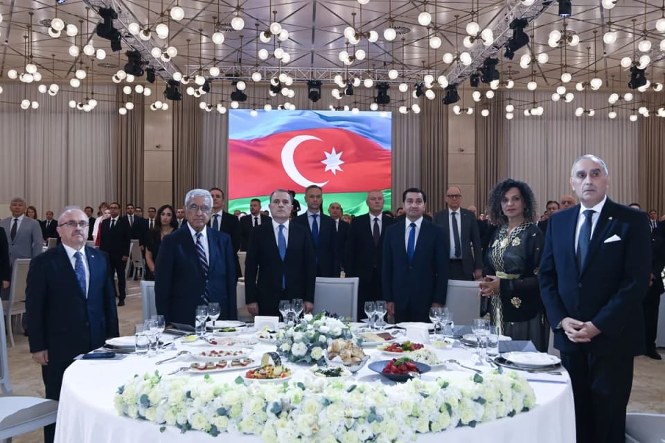 Azərbaycanın diplomatik xidmət orqanları əməkdaşlarının peşə bayramı günü münasibətilə rəsmi qəbul olub