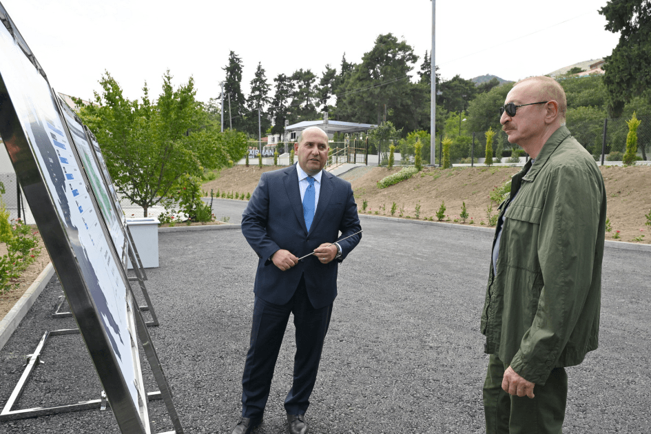 İlham Əliyev Xocavənd rayonunun Quzeyxırman kəndində olub - YENİLƏNİB