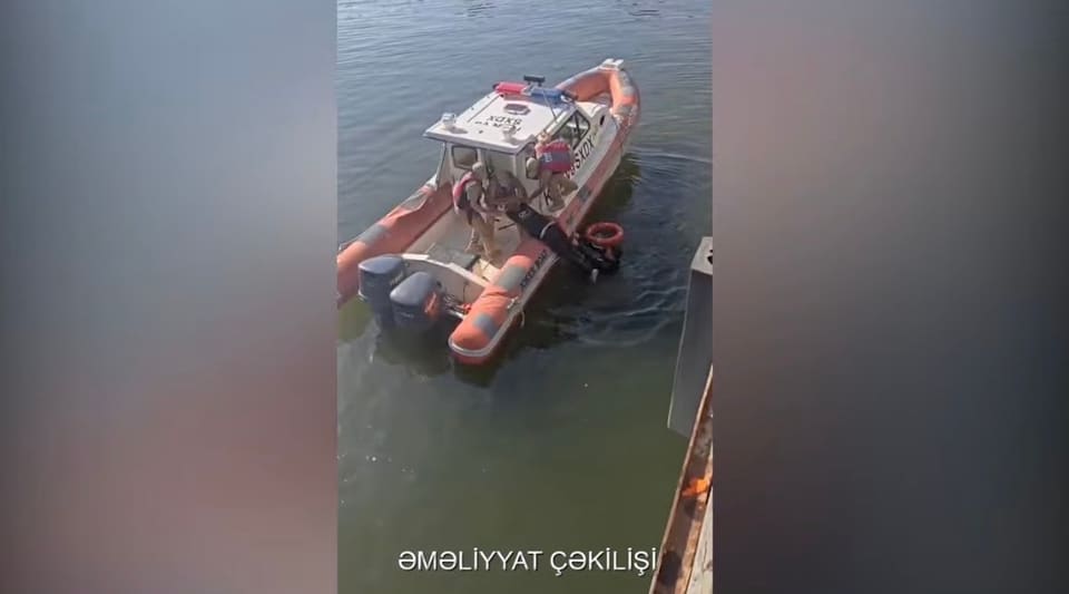 FHN: Bulvarda dənizdə batan şəxs xilas edilib
