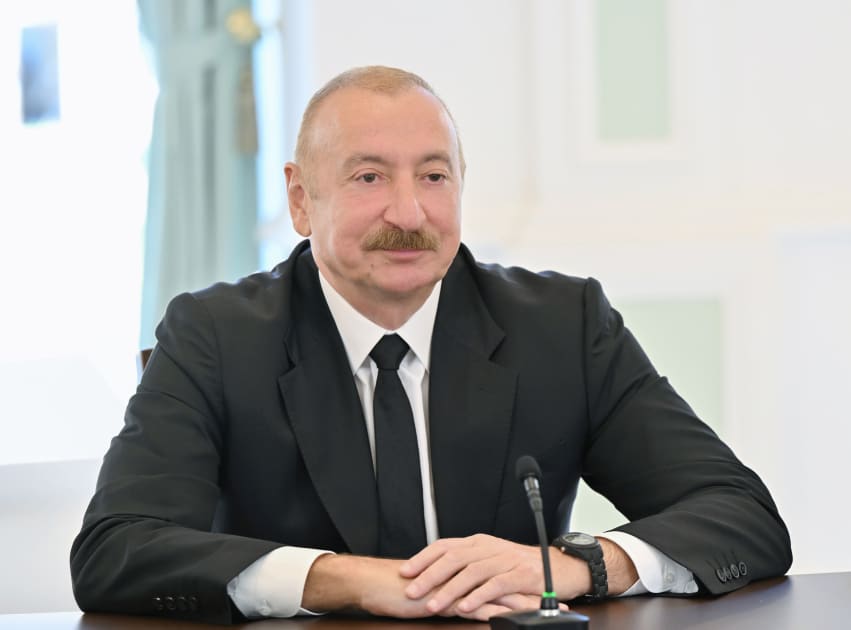  İlham Əliyev: Şadam ki, Azərbaycan-Slovakiya əlaqələrinin inkişafı uğurla gedir