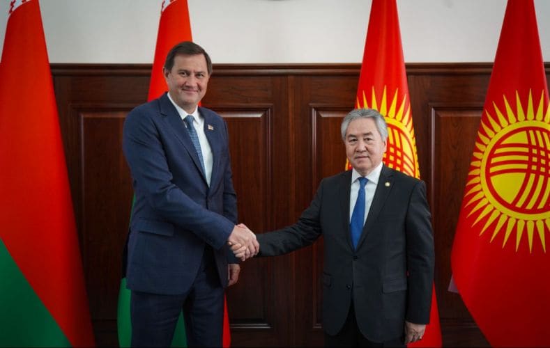 Bişkekdə Qırğızıstan və Belarus xarici işlər nazirlərinin görüşü keçirilib
