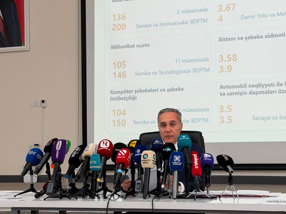 İlqar Bayramlı: Peşə təhsilində qadınların iştirak payı 40 %-ə çatıb