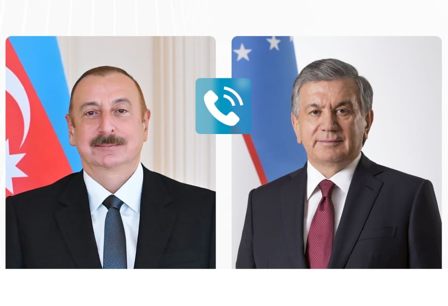 Ilham Aliyev makes phone call to President of Uzbekistan Shavkat Mirziyoyev