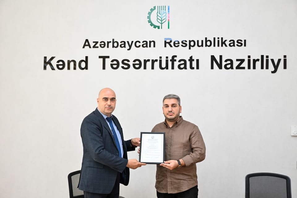 Azərbaycanda daha bir aqropark yaradılıb