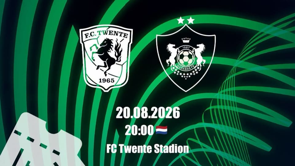 "Tvente" - "Qarabağ" matçının vauçerləri satışa çıxarılır