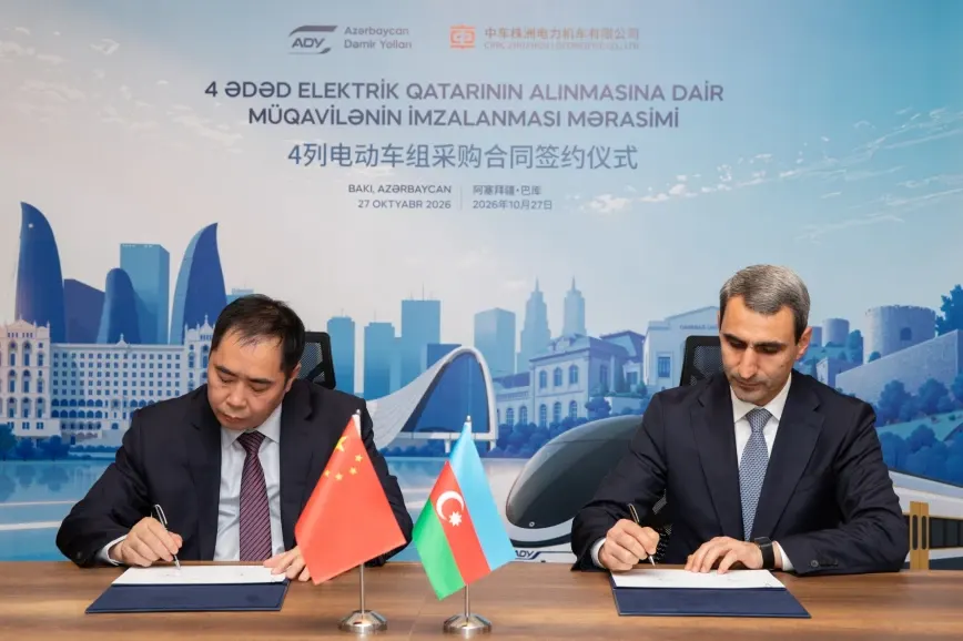 ADY yeni rayonlararası sərnişin qatarları alır