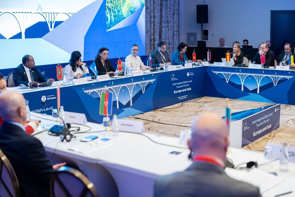 Azərbaycan Avropa–Asiya Regionlararası Yüksək Səviyyəli Turizm Forumunda təmsil olunub