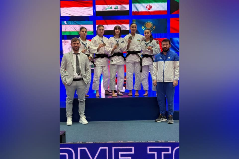 Azərbaycan cüdoçuları Asiya Kubokunda 5 medal qazanıblar