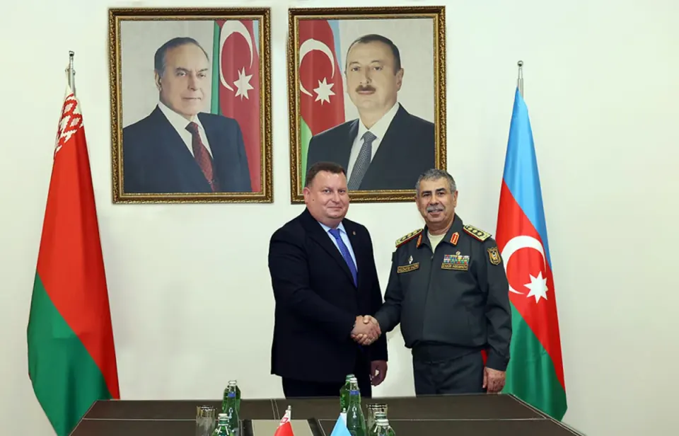 Azərbaycan və Belarus arasında müdafiə sahəsində əməkdaşlığın perspektivləri müzakirə edilib