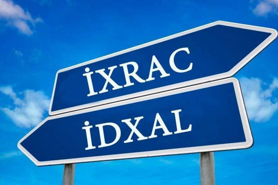Azərbaycanın Çexiya ilə ticarət dövriyyəsinin ümumi həcmi artıb