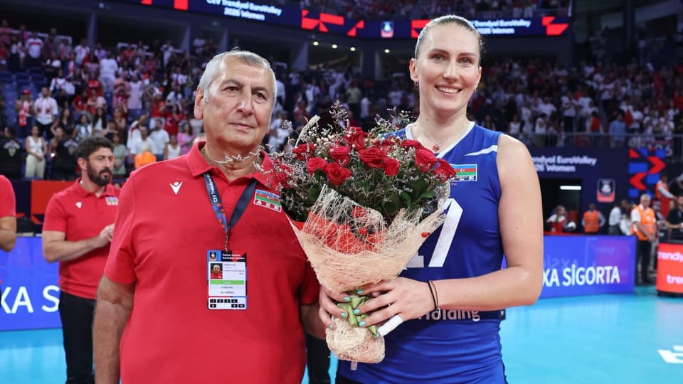 Azərbaycanlı voleybolçu Polina Rəhimova milli karyerasını başa vurdu