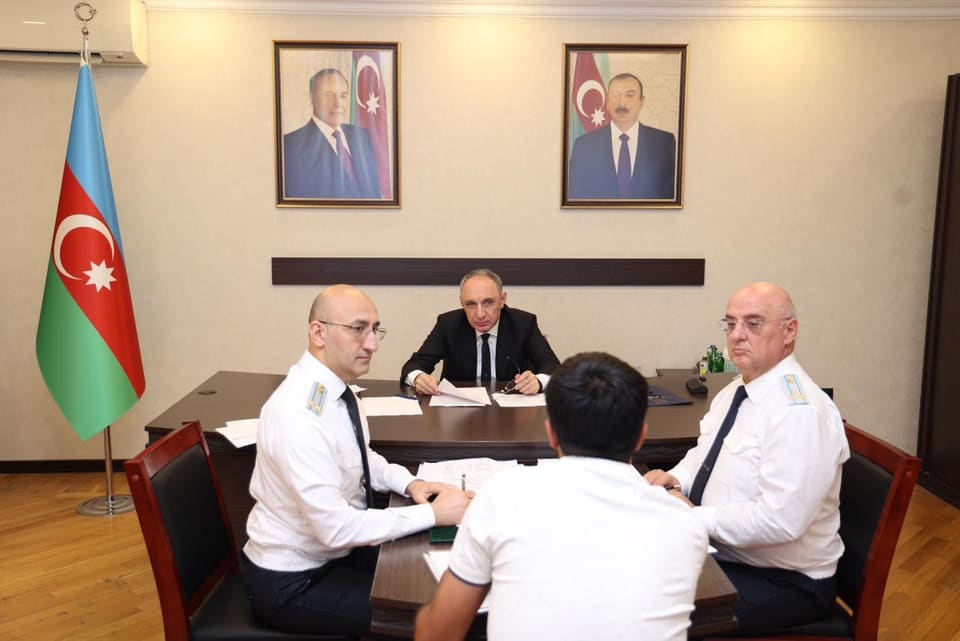 Baş prokuror Yasamal rayonunda vətəndaşları qəbul edib
