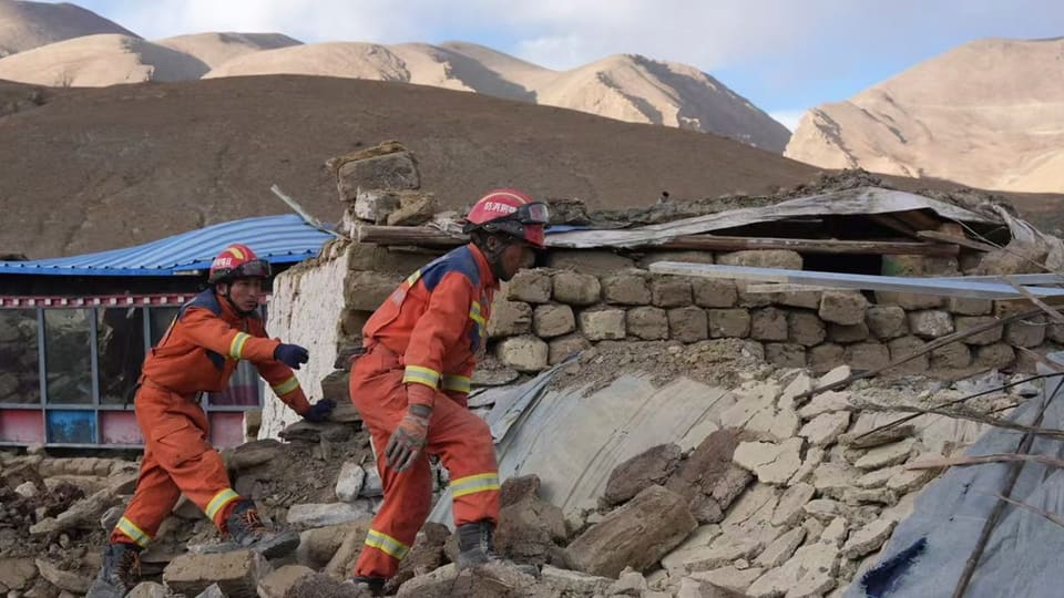 Çin Tibetdəki zəlzələ ilə bağlı 80 milyon yuan ayırıb