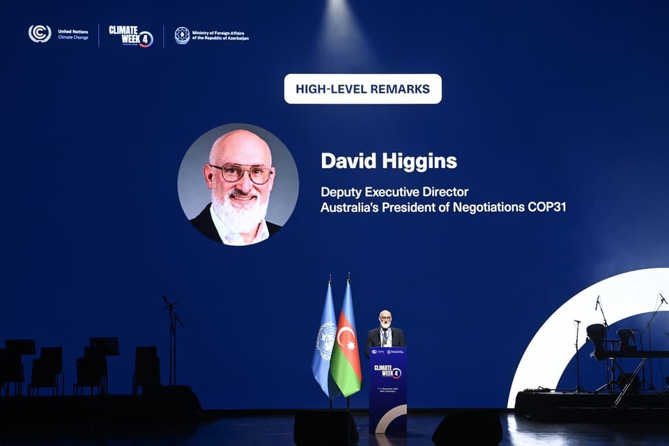 Devid Hiqqins: İqlim dəyişikliyi Sakit okean regionunu təhdid edir