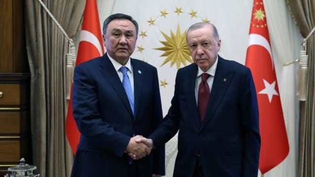 Ərdoğan TDT-nin Baş katibi ilə görüşüb