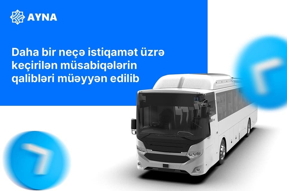 AYNA: Bir neçə istiqamət üzrə keçirilən müsabiqələrin qalibləri müəyyən edilib
