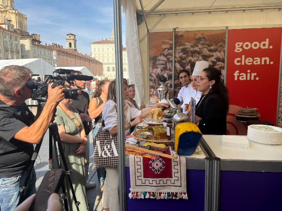 Azərbaycanın qastroturizm imkanları İtaliyada beynəlxalq festivalda təqdim olunub
