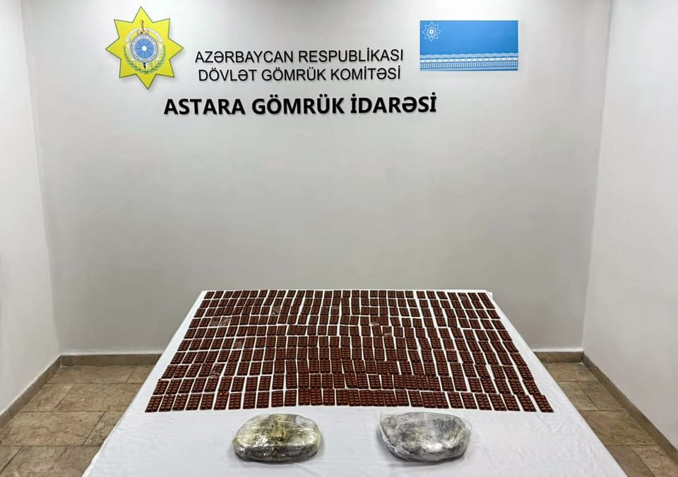 İrandan Azərbaycana narkotik vasitələrinin keçirilməsinin qarşısı alınıb