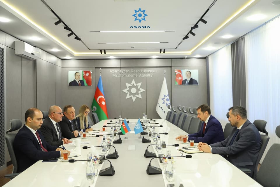 ANAMA və BMT mina təhlükəsi ilə mübarizə sahəsində beynəlxalq əməkdaşlıq barəsində fikir mübadiləsi aparıb