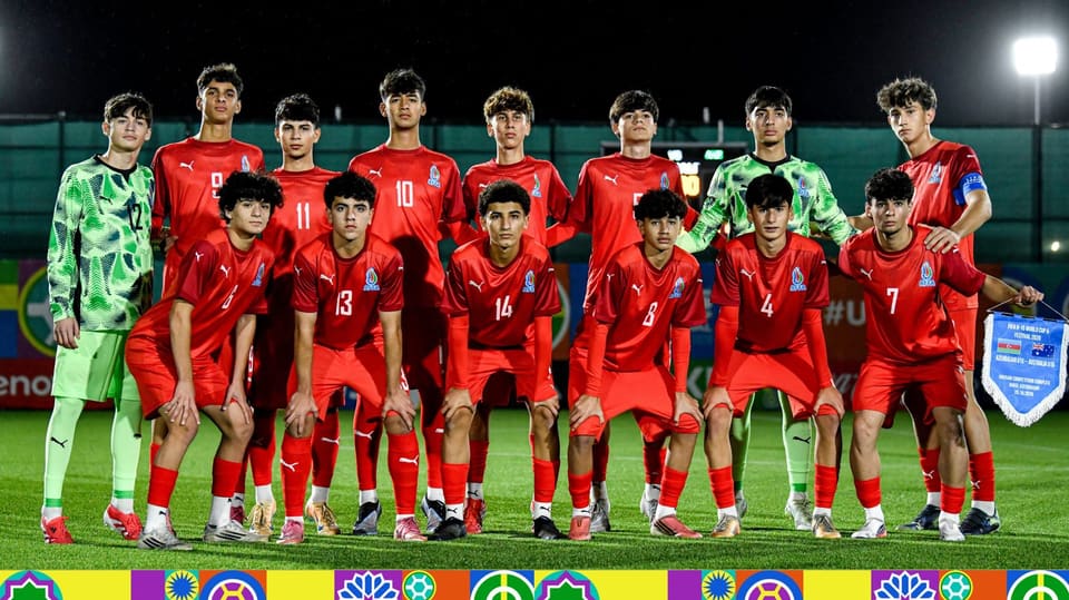 U-15 dünya çempionatı: Azərbaycan millisi İsrail və Haiti ilə qarşılaşacaq
