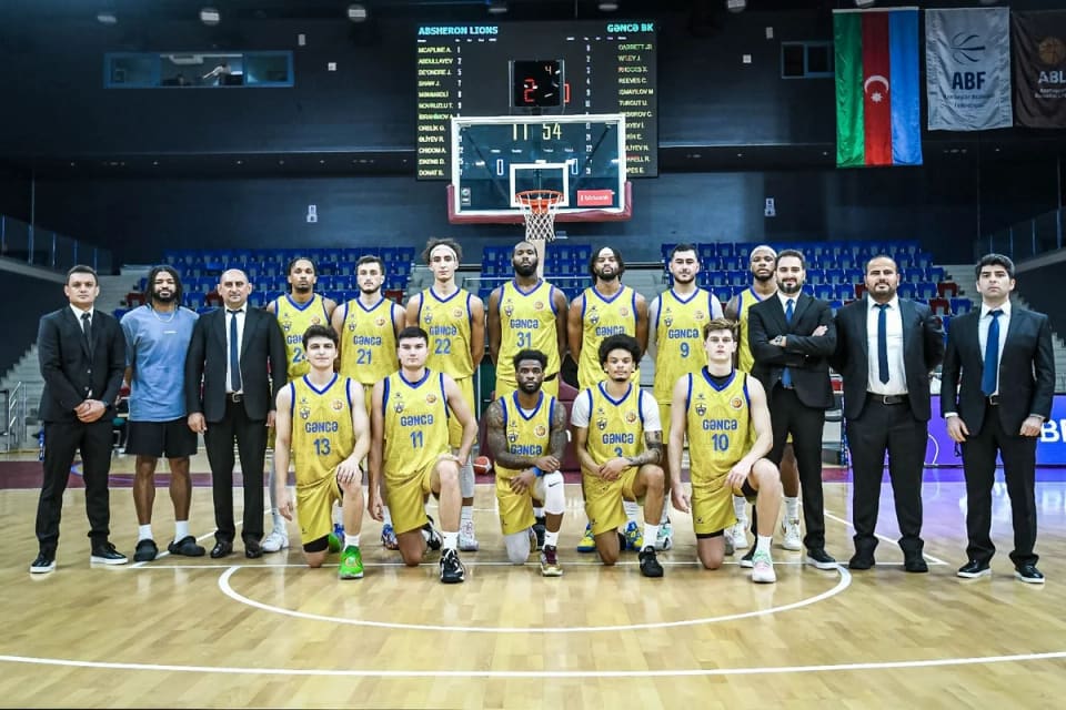 "Gəncə" FIBA Avropa Kubokunda "Sportinq"lə qarşılaşacaq