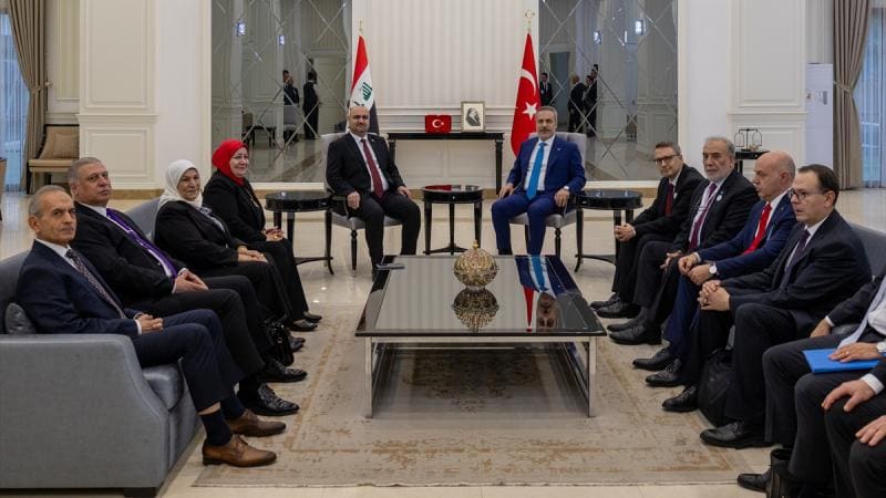 Hakan Fidan İraqda bir sıra görüşlər keçirib