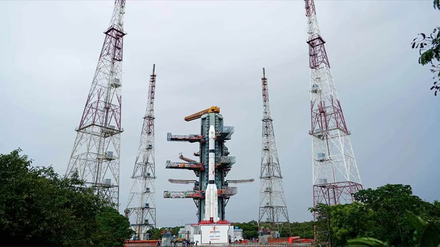 India launches new satellite into space