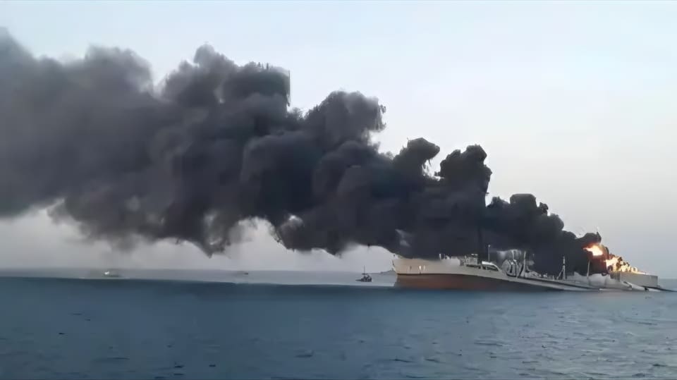 Ship struck in Strait of Hormuz, crew member killed