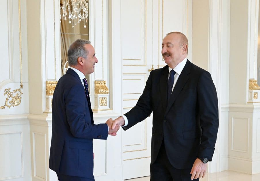 Ilham Aliyev receives OSCE Parliamentary Assembly president