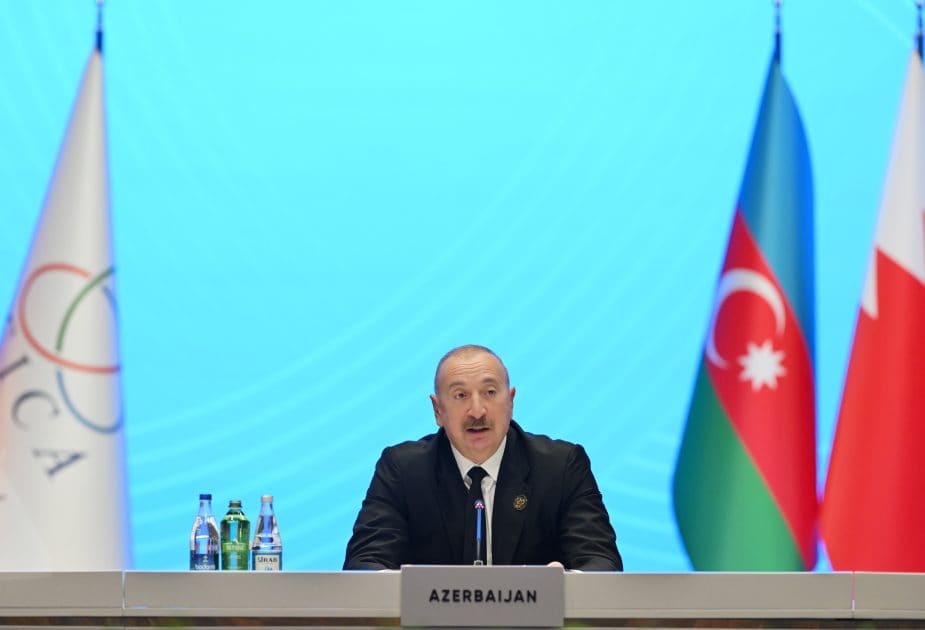  İlham Əliyev: Azərbaycan AQEM-ə sədrliyi müddətində onun gücləndirilməsinə prioritet diqqət ayırıb