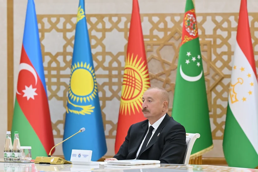  İlham Əliyev: Nəqliyyat Mərkəzi Asiya dövlətləri ilə Azərbaycan arasında əməkdaşlığın əsas sahələrindən biridir