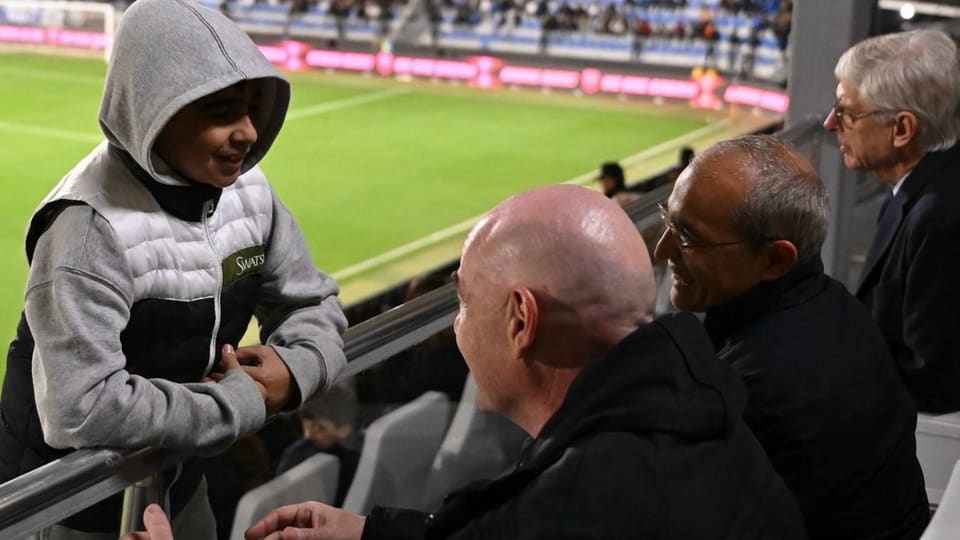İnfantino "Sabah" - "Qarabağ" oyunundan paylaşım edib