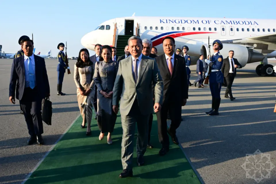 Kambocanın Baş naziri Azərbaycana rəsmi səfərə gəlib