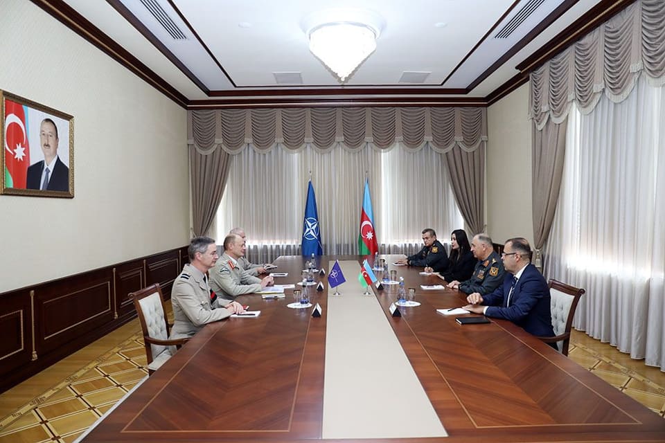 Kərim Vəliyev NATO-nun nümayəndə heyəti ilə görüşüb