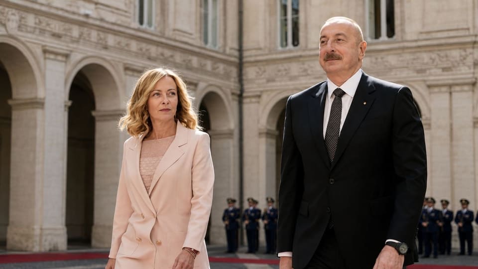 Meloni thanks Ilham Aliyev