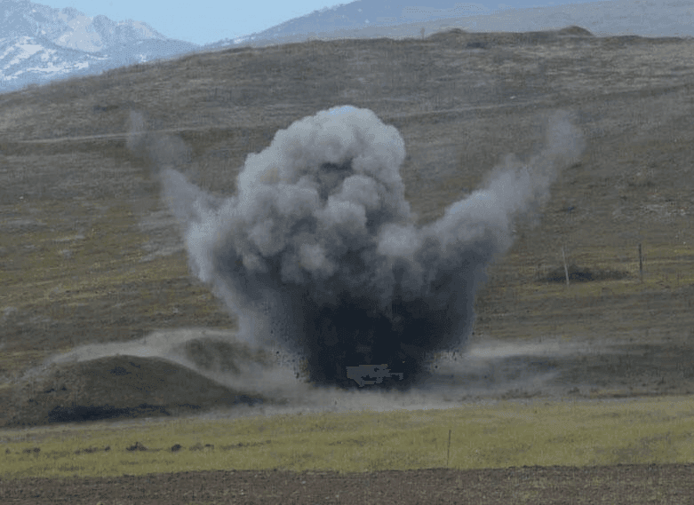 Ötən həftə minadan təmizlənən ərazilər açıqlanıb